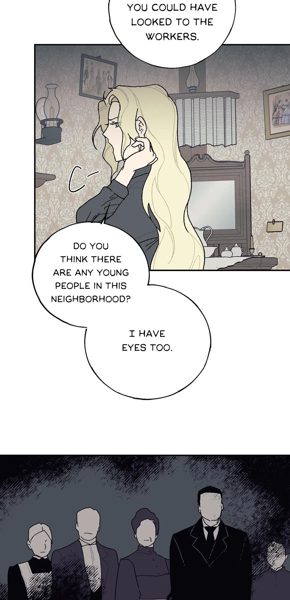 Lady Black is depressed Chapter 7 page 21 - 