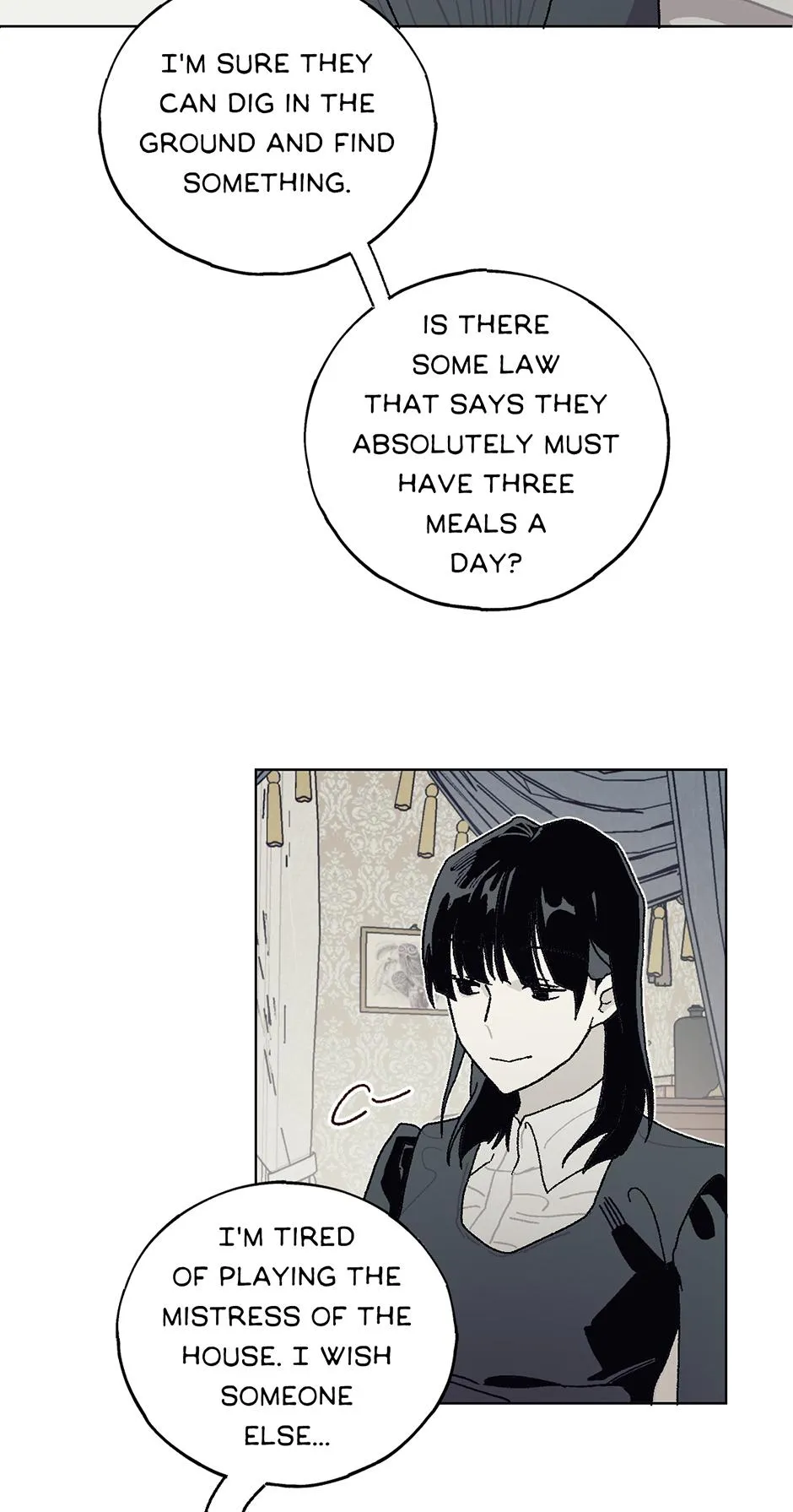 Lady Black is depressed Chapter 8 page 43 - 