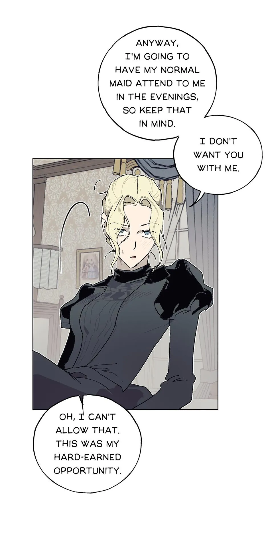 Lady Black is depressed Chapter 8 page 45 - 