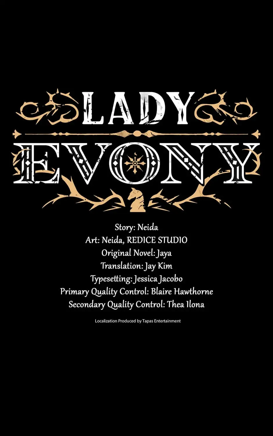 Lady Evony Chapter 102 page 1 - 