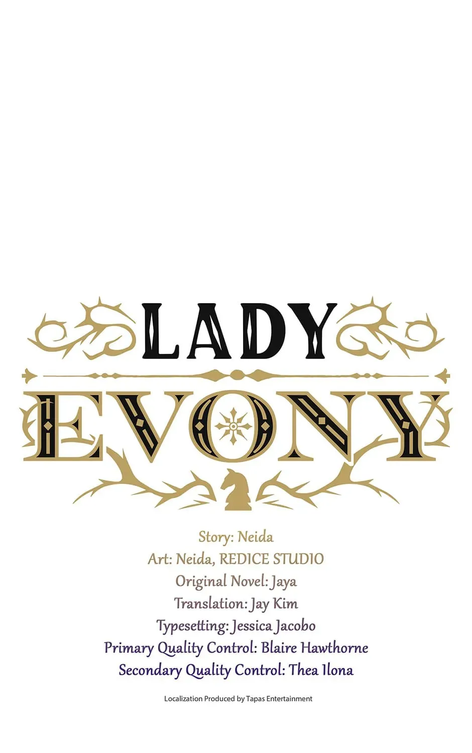Lady Evony Chapter 117 page 1 - 