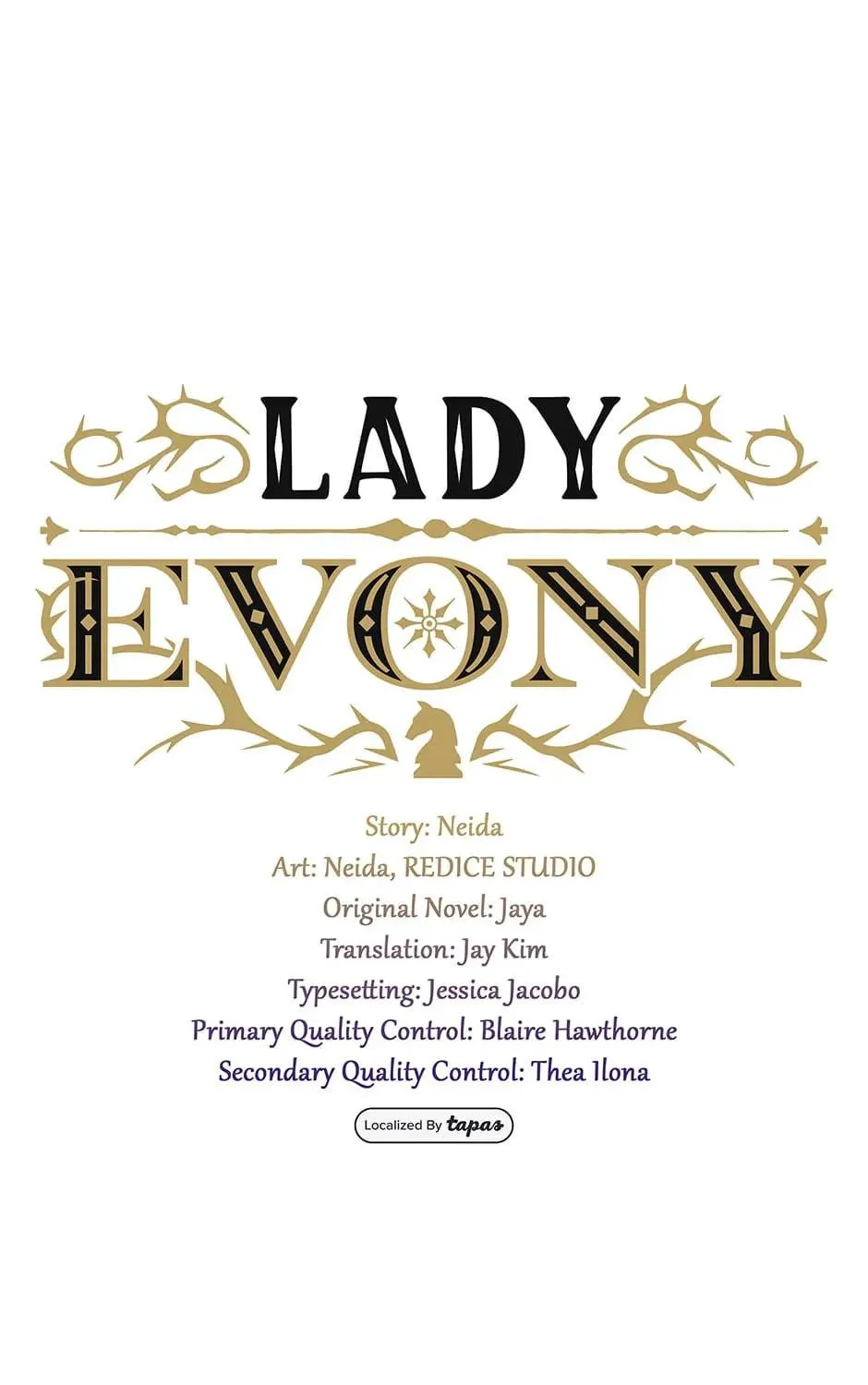 Lady Evony Chapter 125 page 19 - 