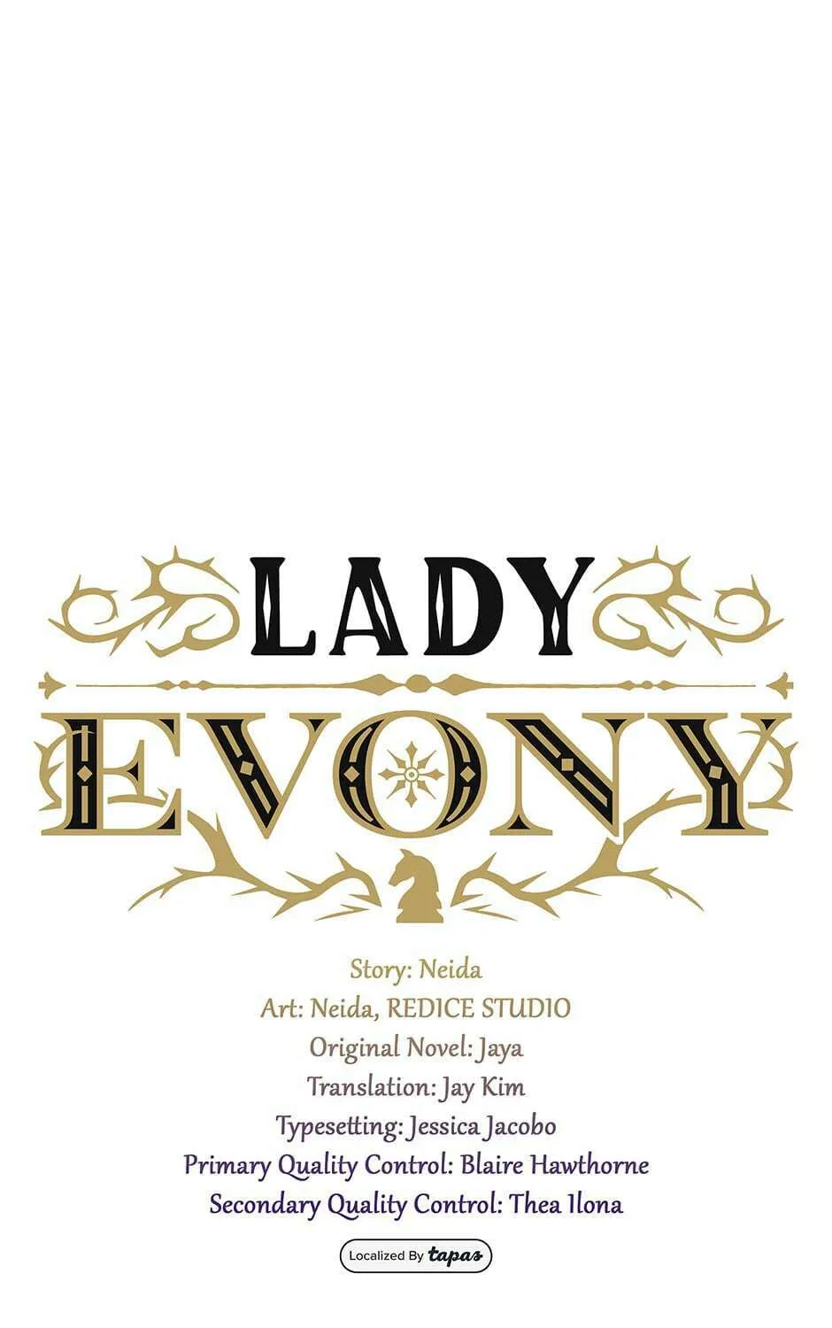 Lady Evony Chapter 142 page 1 - 