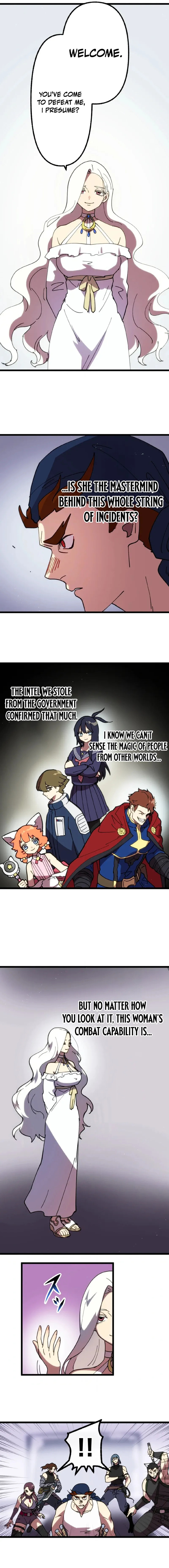 Last Boss Shoujo Akari - Watashi Yori Tsuyoi Yatsu ni Ai ni Gendai ni Iku Chapter 100 page 3 - 