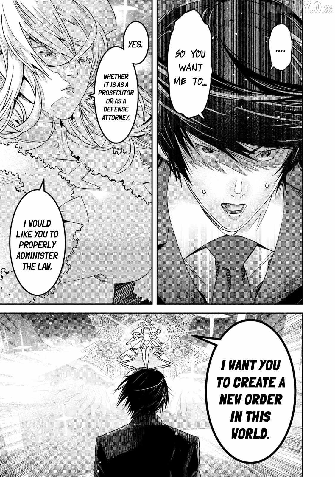 Law keepers can’t choose the world they protect Chapter 1 page 32 - 