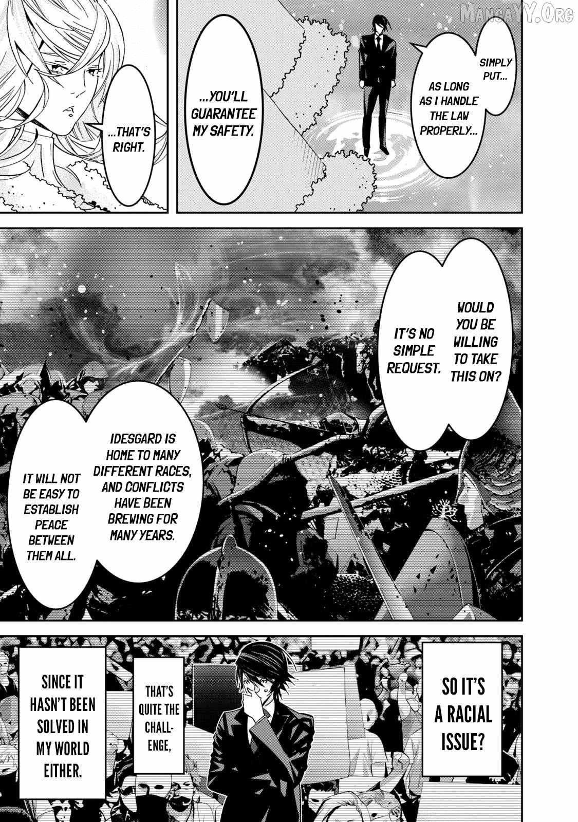 Law keepers can’t choose the world they protect Chapter 1 page 38 - 