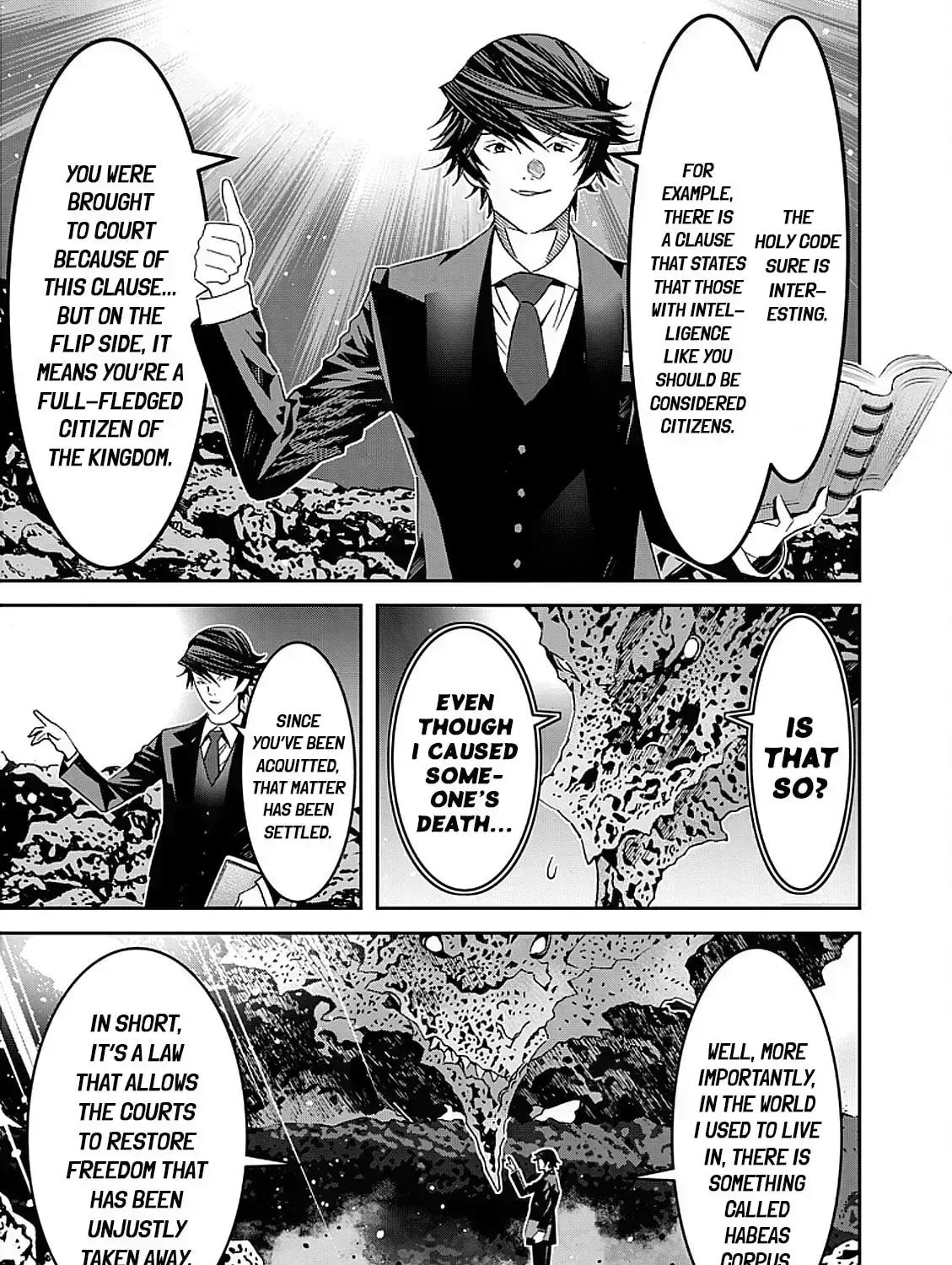 Law keepers can’t choose the world they protect Chapter 7.2 page 49 - 