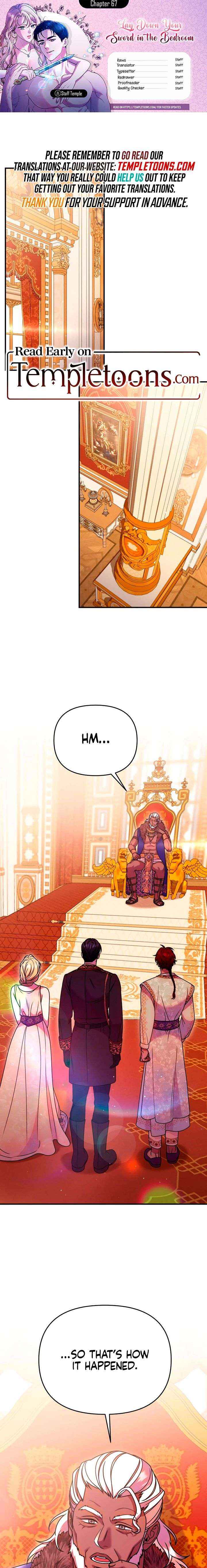 Lay Down Your Sword in the Bedroom Chapter 67 page 1 - 