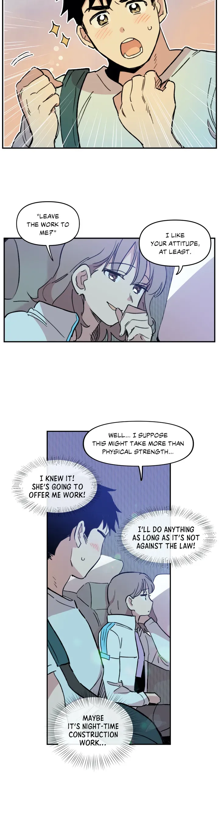 Leave the Work to Me! Chapter 2 page 8 - 