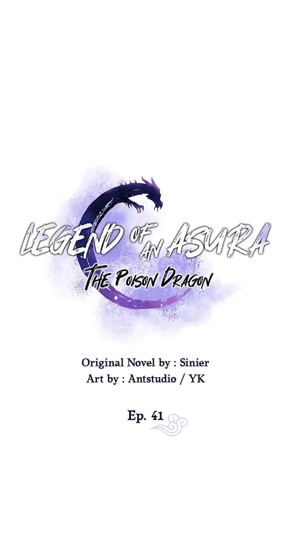 Legend of an Asura - The Poison Dragon Chapter 41 page 1 - 