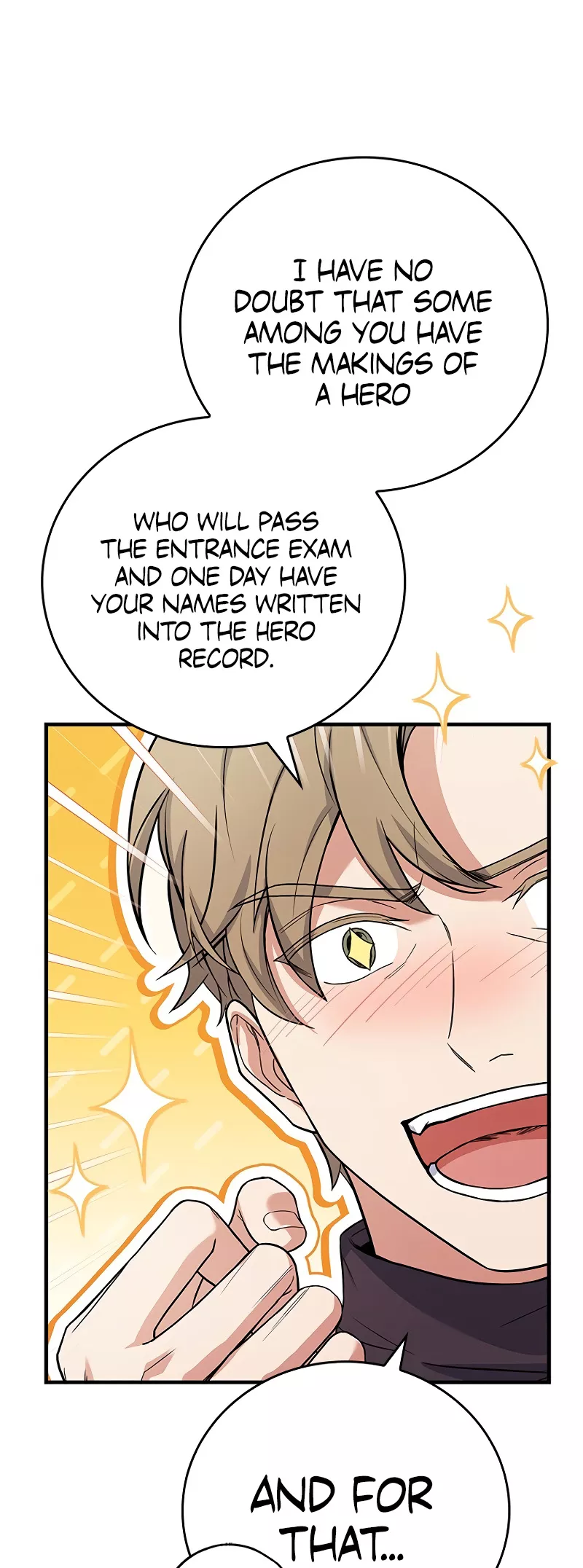 Legendary Hero Is an Academy Honors Student Chapter 1 page 8 - 