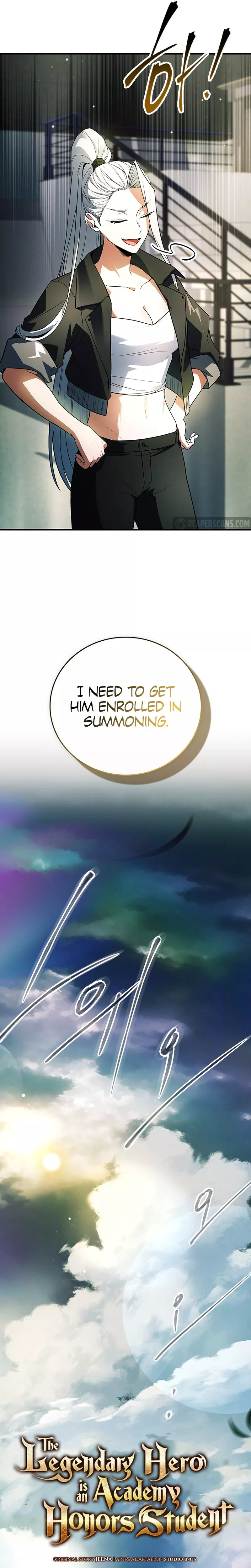 Legendary Hero Is an Academy Honors Student Chapter 25 page 6 - 