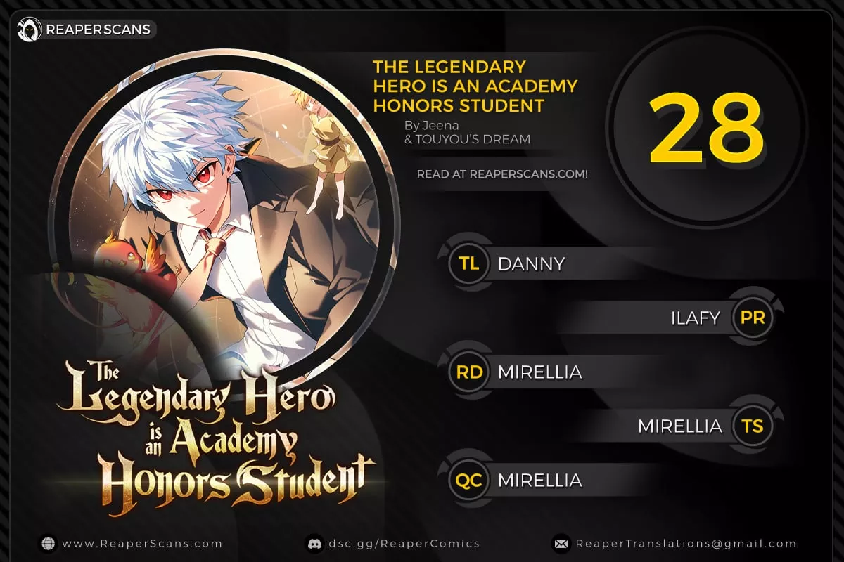 Legendary Hero Is an Academy Honors Student Chapter 28 page 1 - 