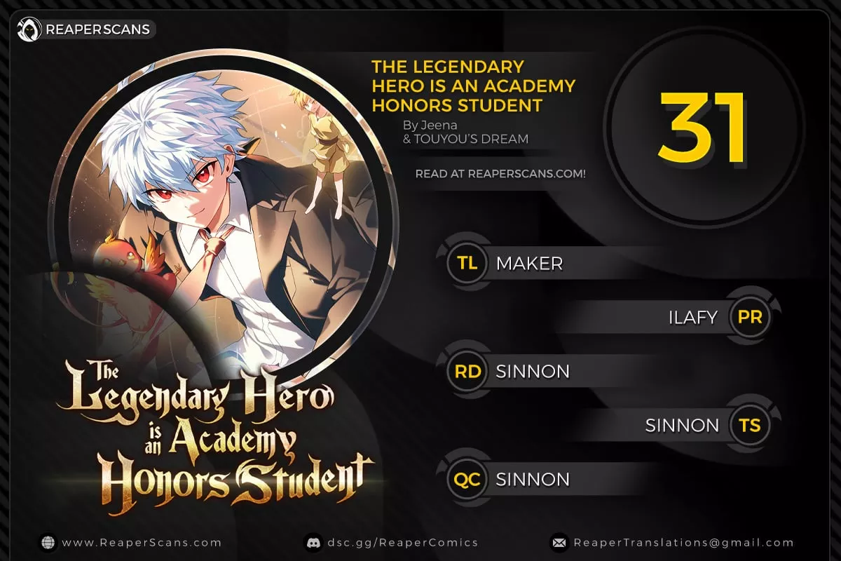 Legendary Hero Is an Academy Honors Student Chapter 31 page 1 - 