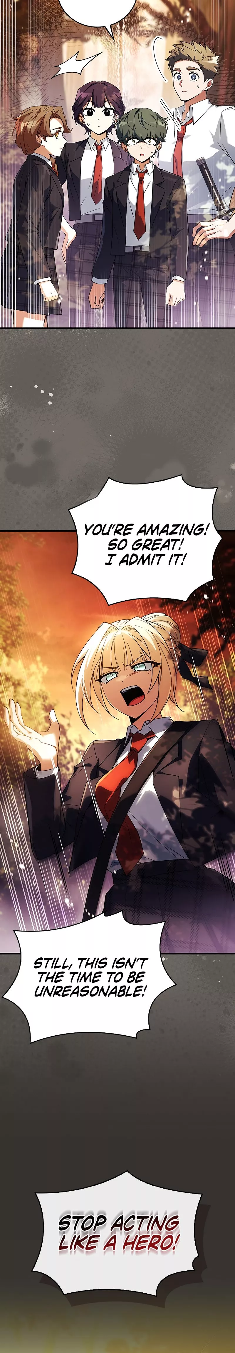 Legendary Hero Is an Academy Honors Student Chapter 32 page 8 - 