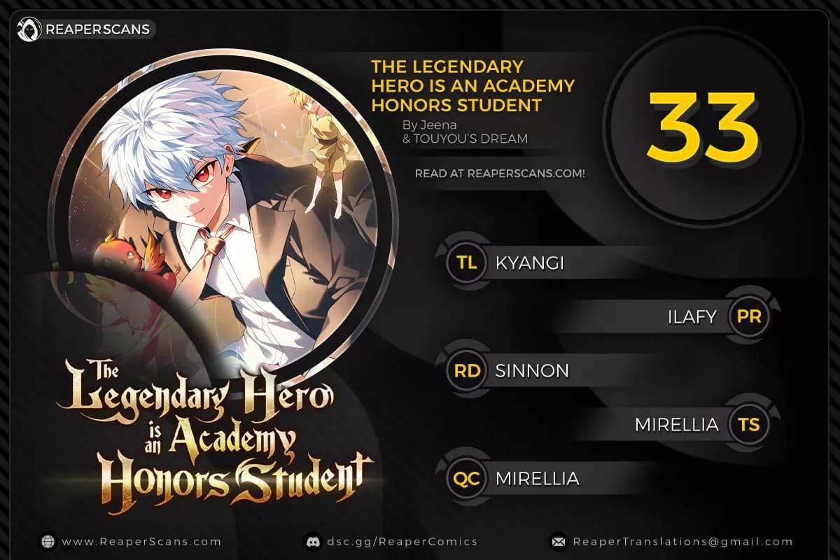 Legendary Hero Is an Academy Honors Student Chapter 33 page 1 - 