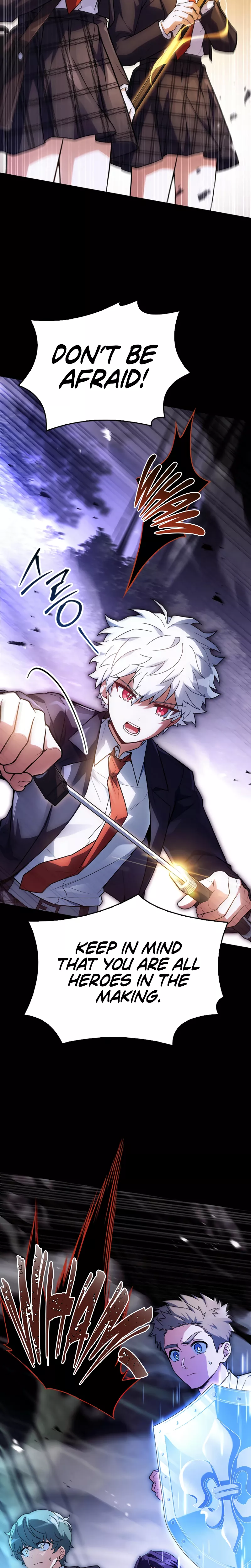 Legendary Hero Is an Academy Honors Student Chapter 33 page 21 - 