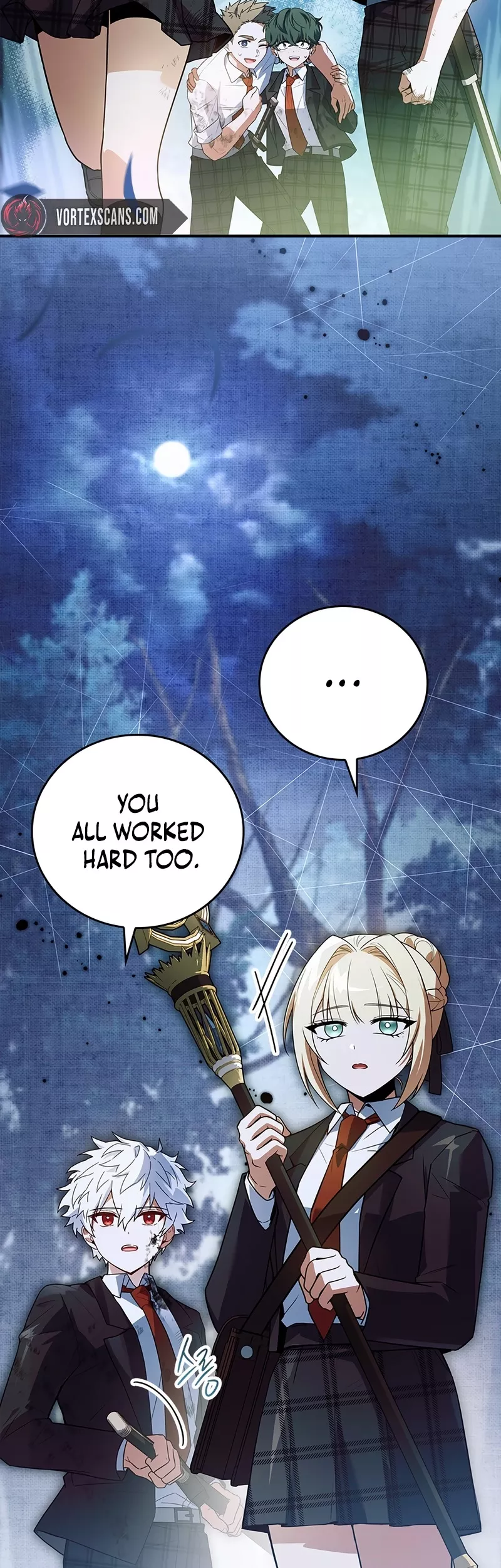 Legendary Hero Is an Academy Honors Student Chapter 35 page 12 - 