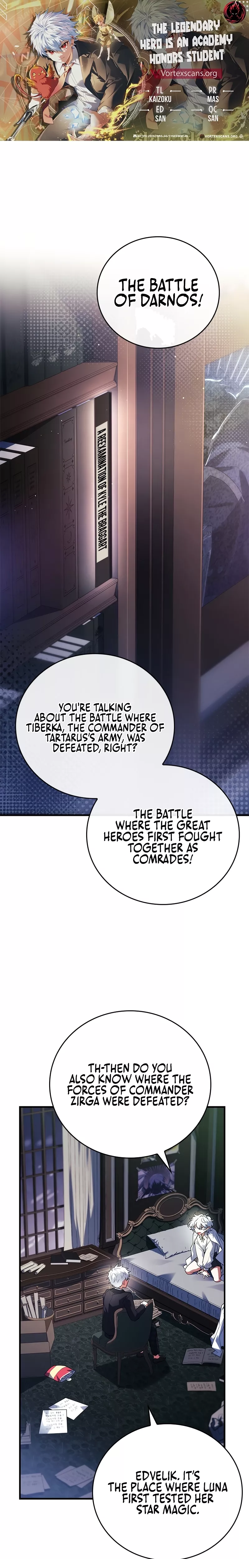 Legendary Hero Is an Academy Honors Student Chapter 40 page 1 - 