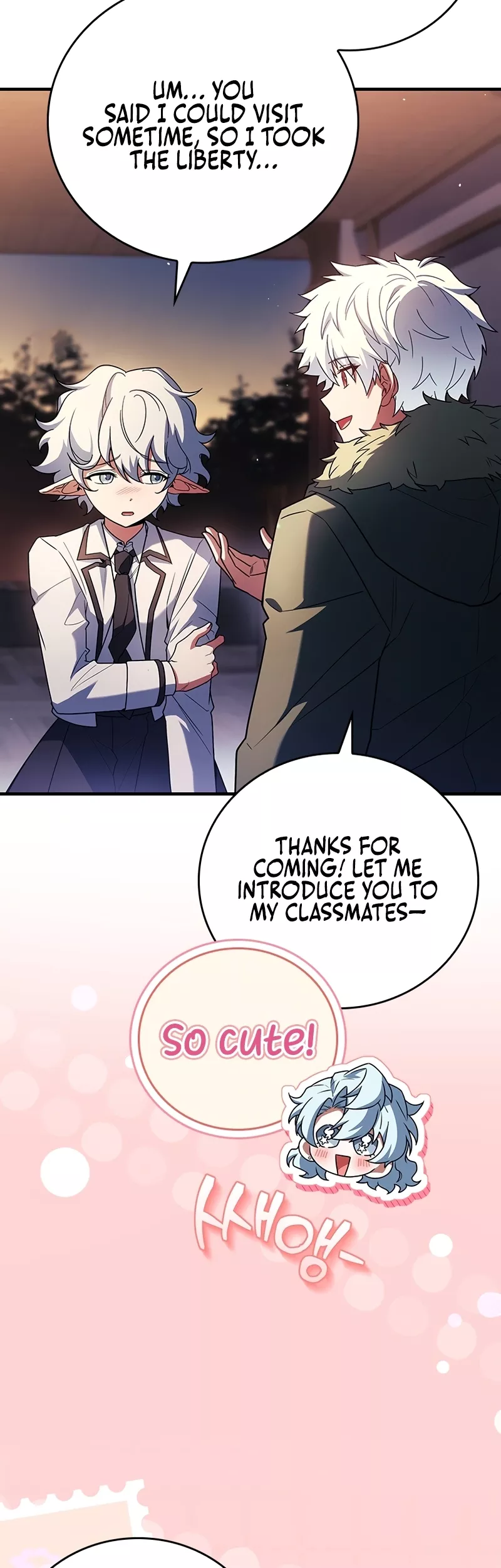 Legendary Hero Is an Academy Honors Student Chapter 44 page 24 - 