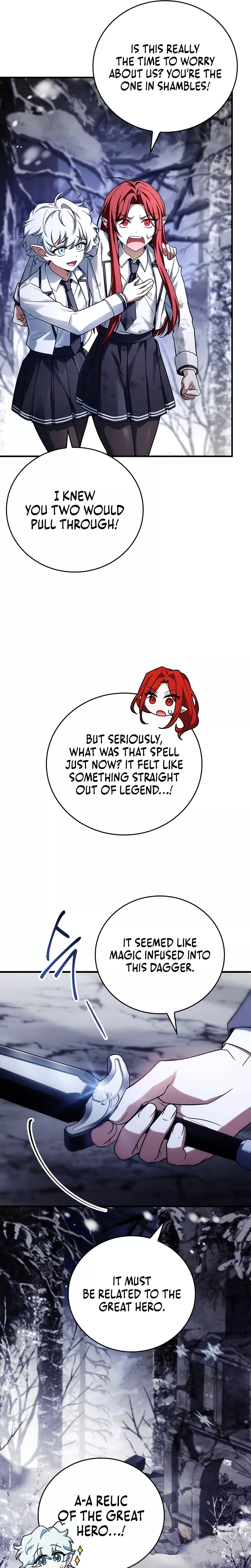 Legendary Hero Is an Academy Honors Student Chapter 50 page 33 - 