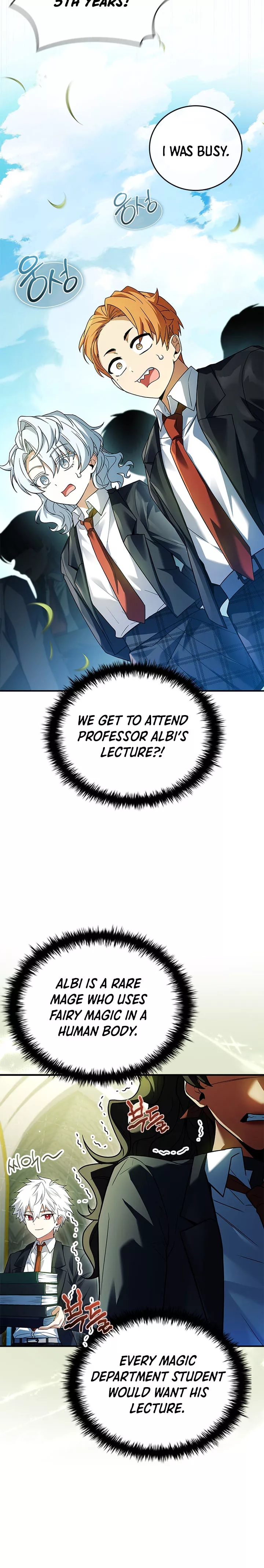 Legendary Hero Is an Academy Honors Student Chapter 53 page 8 - 