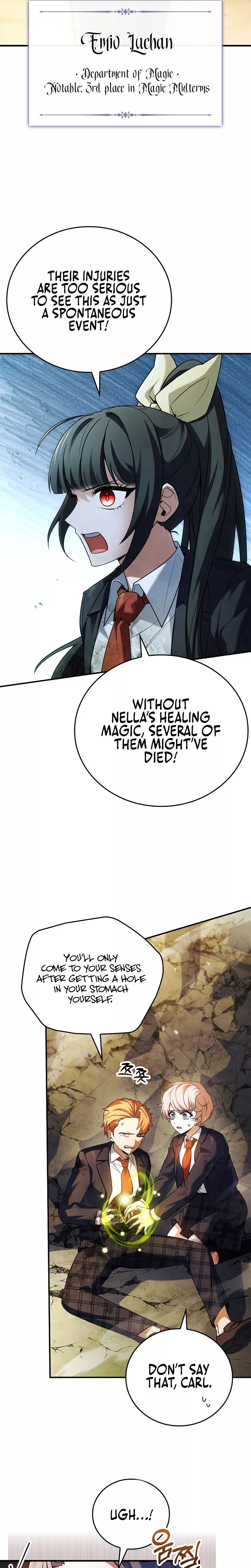Legendary Hero Is an Academy Honors Student Chapter 59 page 12 - 