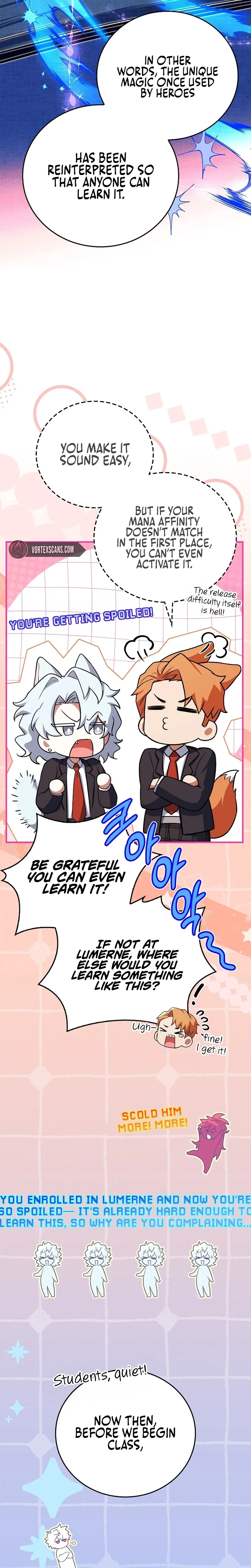 Legendary Hero Is an Academy Honors Student Chapter 74 page 21 - 
