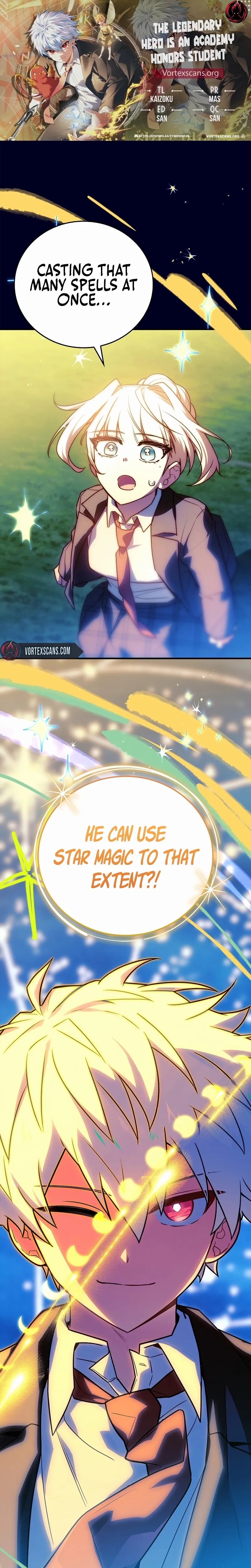 Legendary Hero Is an Academy Honors Student Chapter 75 page 1 - 
