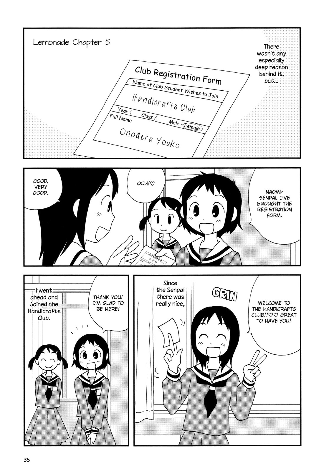 Lemonade (SHIOYA Teruko) Chapter 5.2 page 1 - 