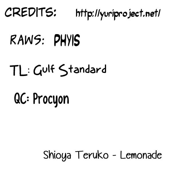 Lemonade (SHIOYA Teruko) Chapter 8.2 page 9 - 