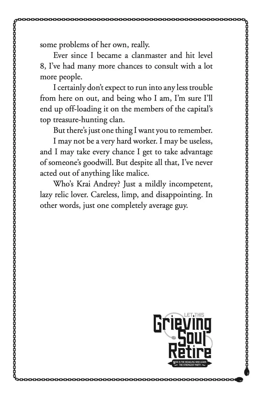 Let This Grieving Soul Retire Chapter 0.1 page 4 - 