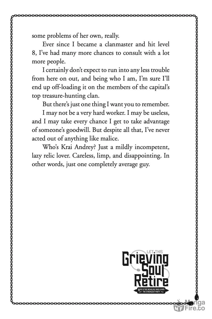 Let This Grieving Soul Retire Chapter 10 page 33 - 