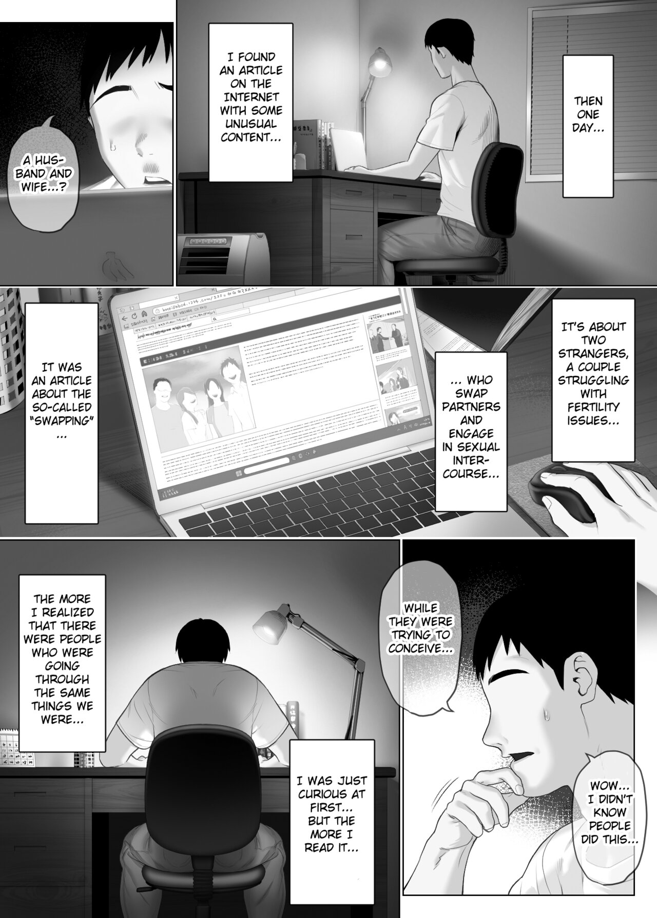 LeveChi na Swapping Chapter 1 page 8 - 