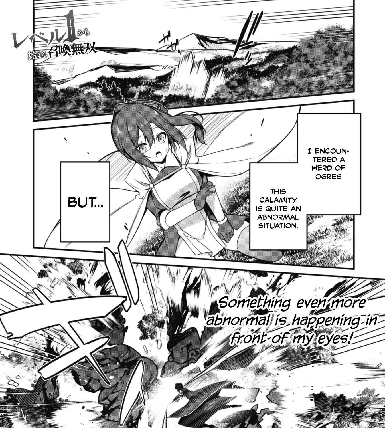 Level 1 kara Hajimaru Shoukan Musou Chapter 5 page 1 - 