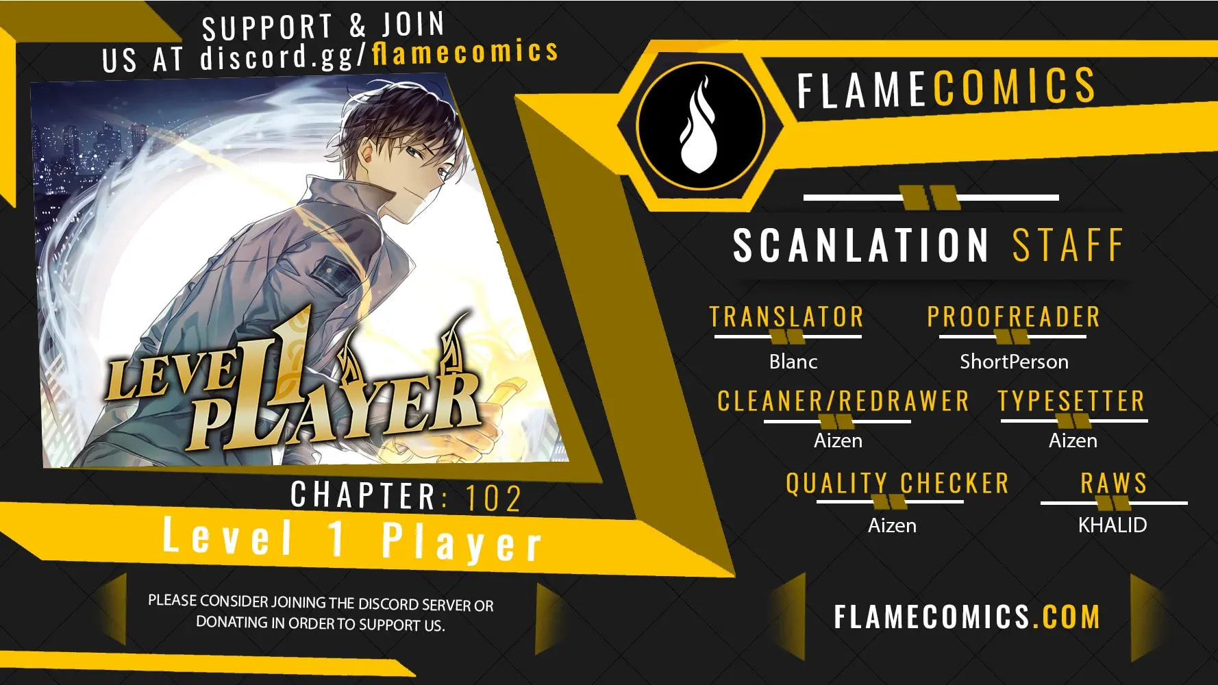 Level 1 Player Chapter 102 page 1 - 