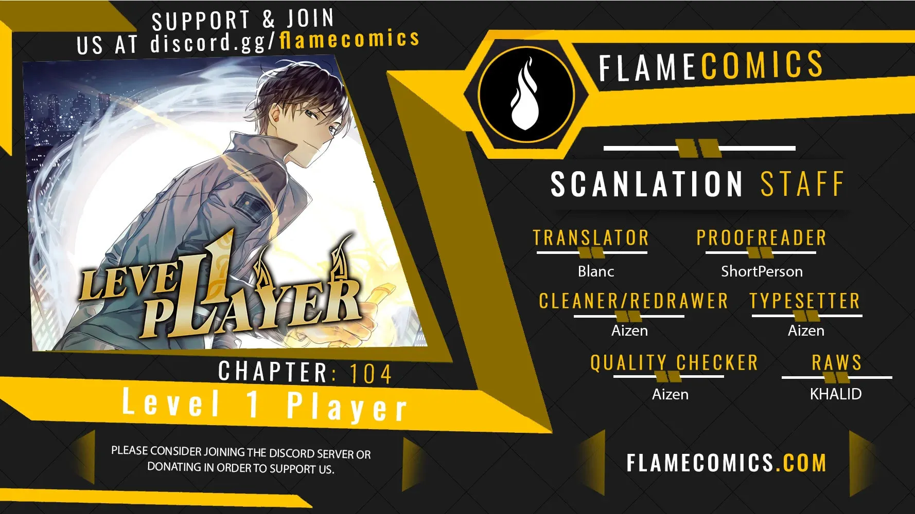 Level 1 Player Chapter 104 page 1 - 