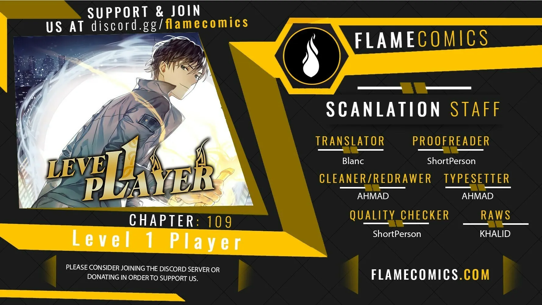 Level 1 Player Chapter 109 page 1 - 