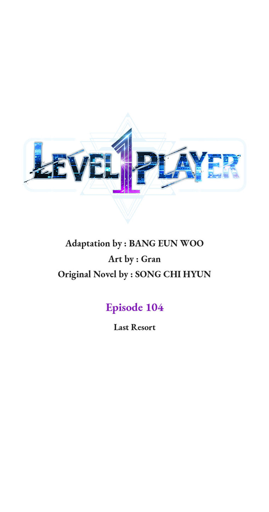 Level 1 Player Chapter 104 page 21 - 