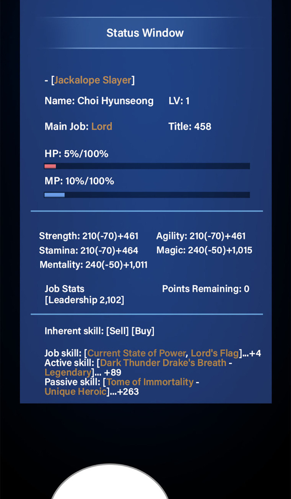 Level 1 Player Chapter 104 page 59 - 