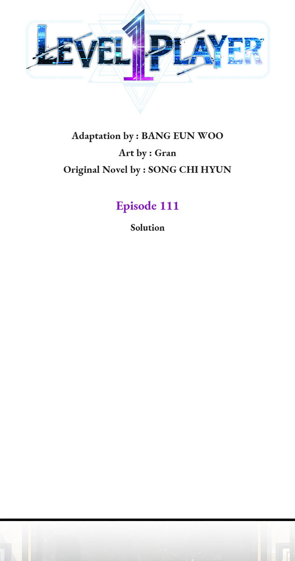 Level 1 Player Chapter 111 page 19 - 