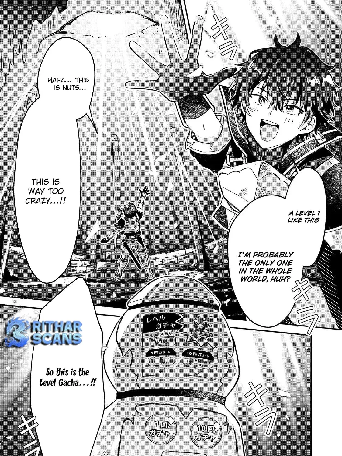 Level Gacha: Hazure Status "Un" ga Kekkyoku Ichiban Juuyoudatta Ken@COMIC Chapter 1 page 99 - 