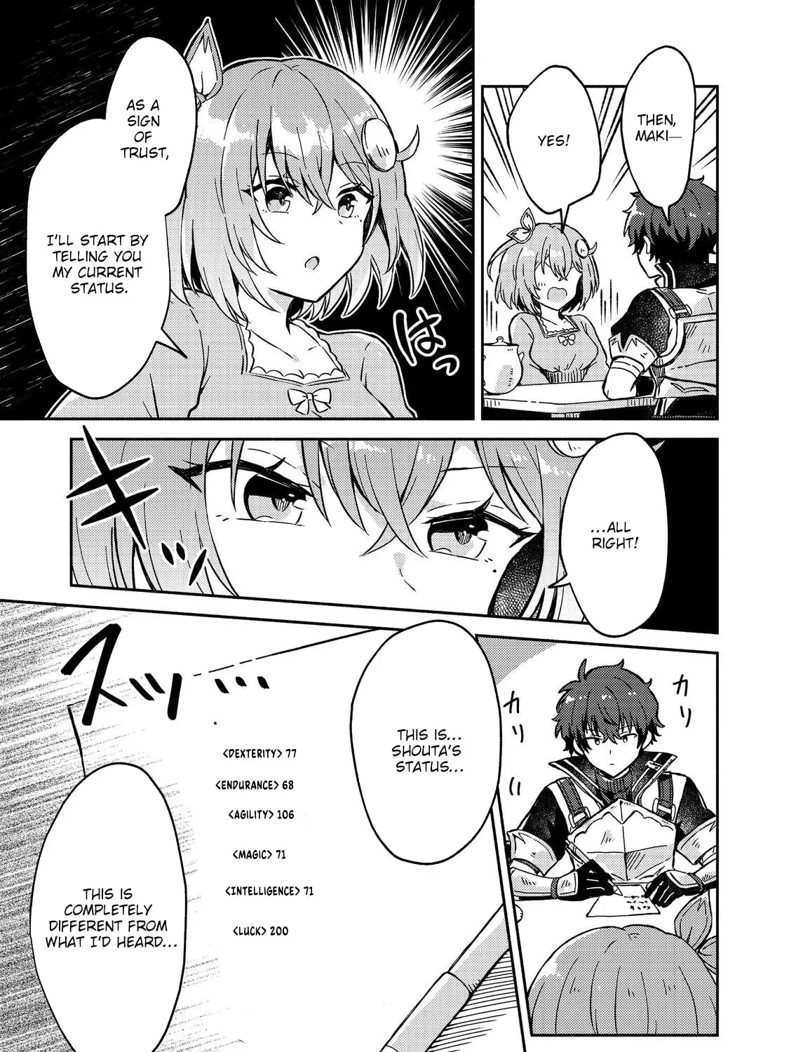Level Gacha: Hazure Status "Un" ga Kekkyoku Ichiban Juuyoudatta Ken@COMIC Chapter 13 page 33 - 