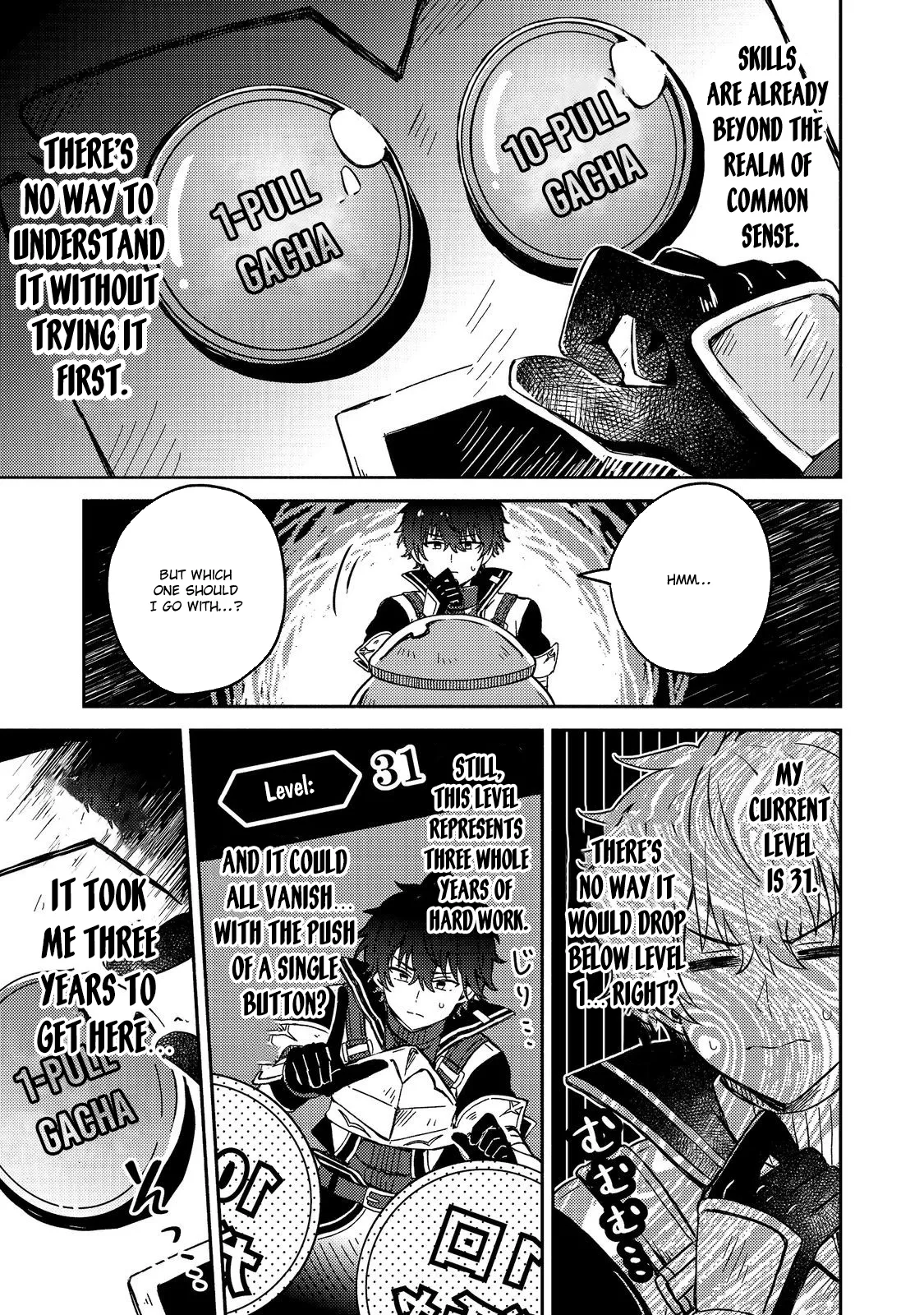 Level Gacha: It Turns Out the Dump Stat "Luck" is the Most Important Chapter 1 page 38 - 