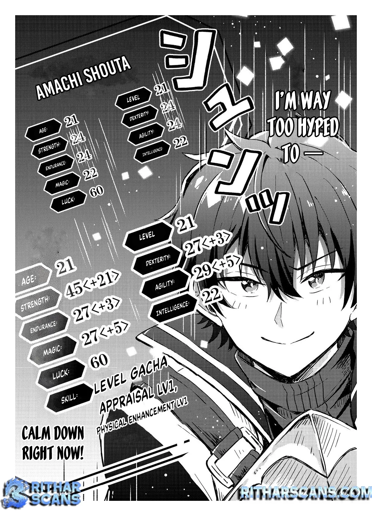 Level Gacha: It Turns Out the Dump Stat "Luck" is the Most Important Chapter 1 page 46 - 