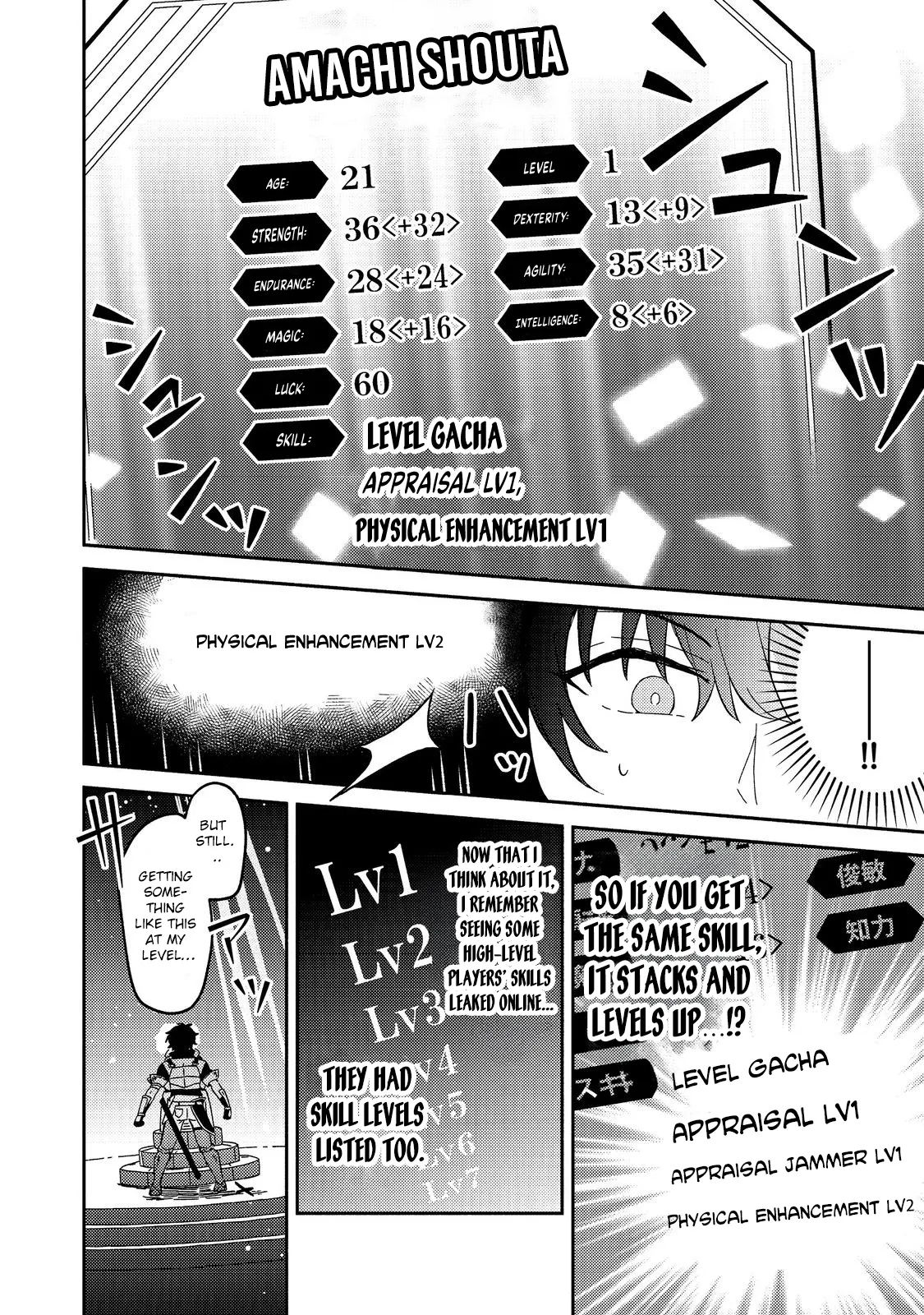 Level Gacha: It Turns Out the Dump Stat "Luck" is the Most Important Chapter 1 page 49 - 
