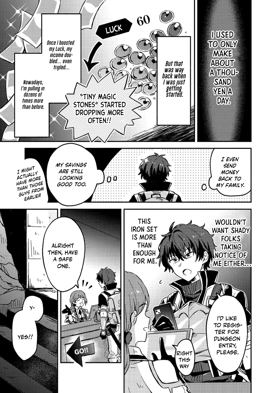 Level Gacha: It Turns Out the Dump Stat "Luck" is the Most Important Chapter 2 page 13 - 