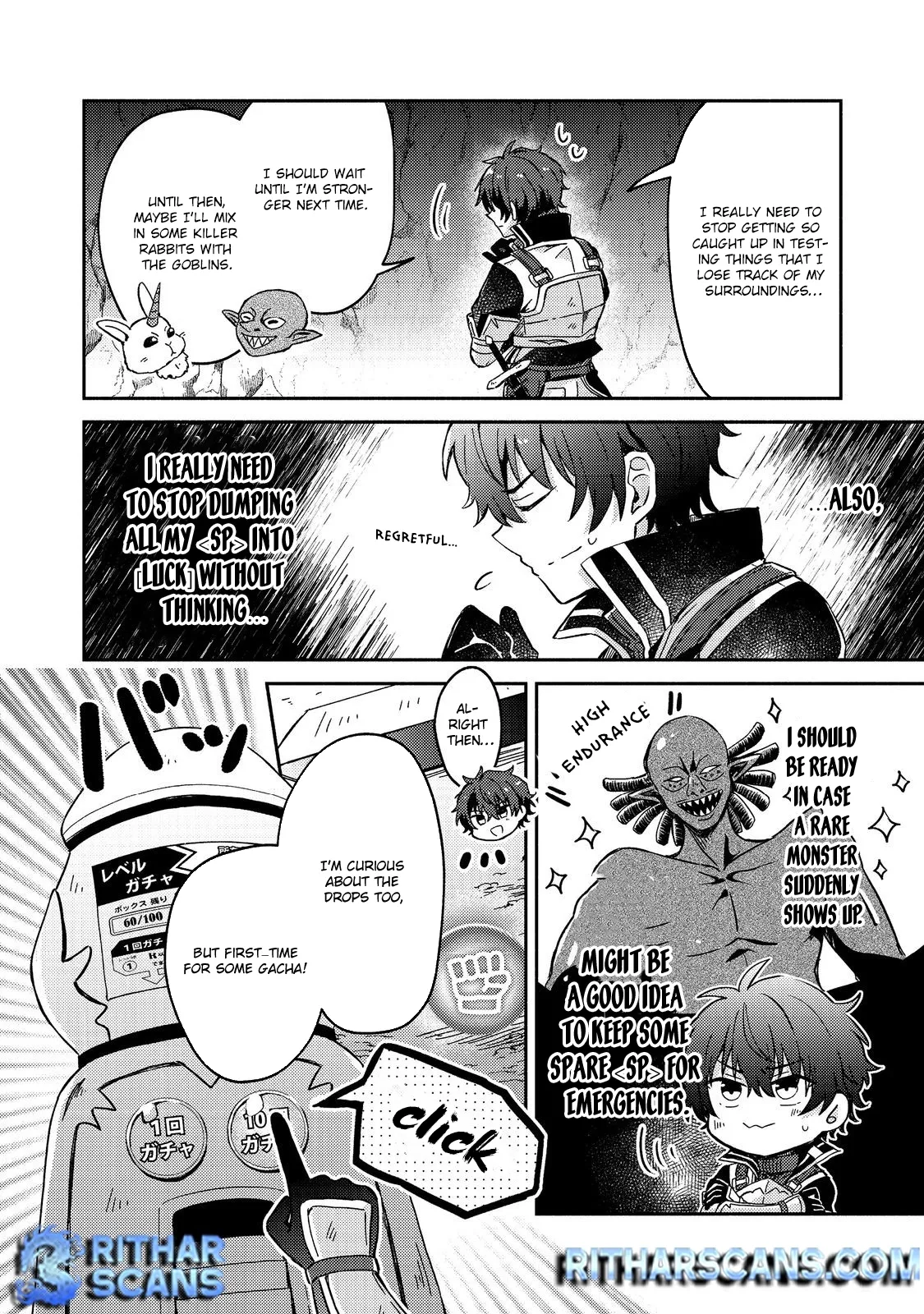 Level Gacha: It Turns Out the Dump Stat "Luck" is the Most Important Chapter 3 page 13 - 