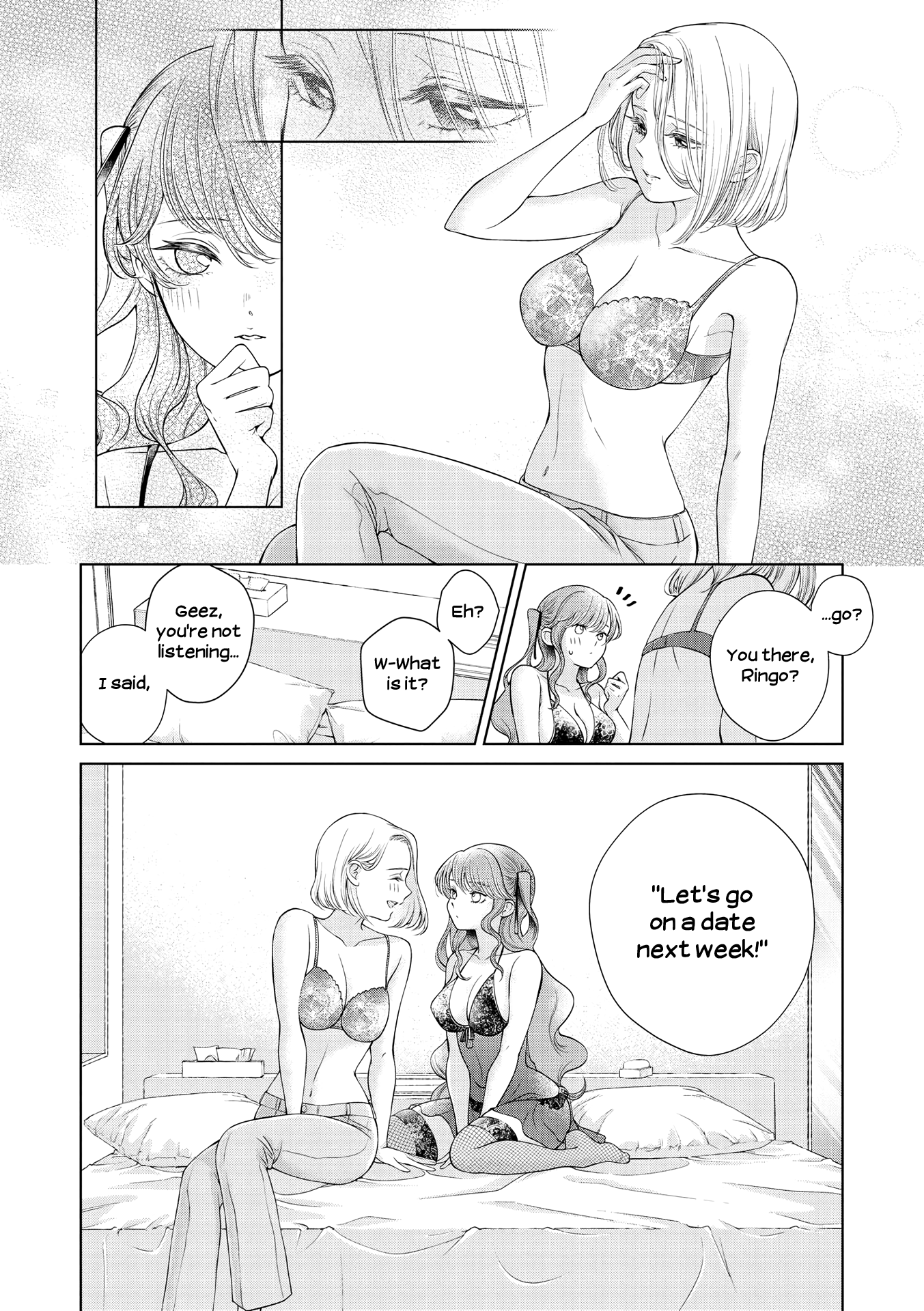 Lez Fuuzoku Anthology Chapter 8 page 4 - 