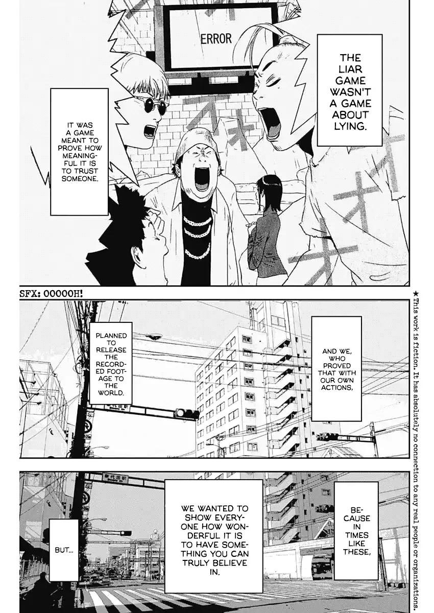 Liar Game: The last Game Chapter 1 page 1 - 